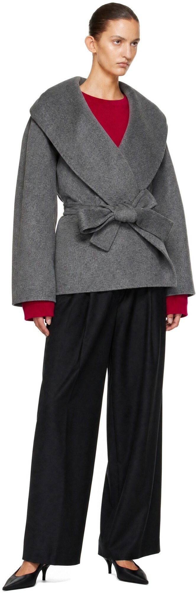 R2W Gray Jasper Half Hoodie CT Jacket