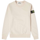 Stone Island Men's Garment Dyed Crew Sweat in Antique Rose