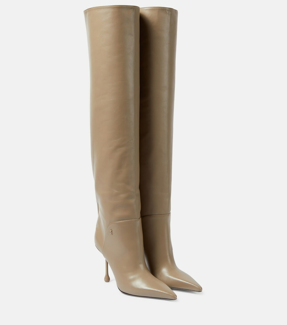 ロングブーツ Jimmy Choo FW24 'Cycas' boots (CYCASKB95SUE TAUPE) Jimmy Choo FW24 'Cycas' boots (CYCASKB95SUE TAUPE) (Jimmy