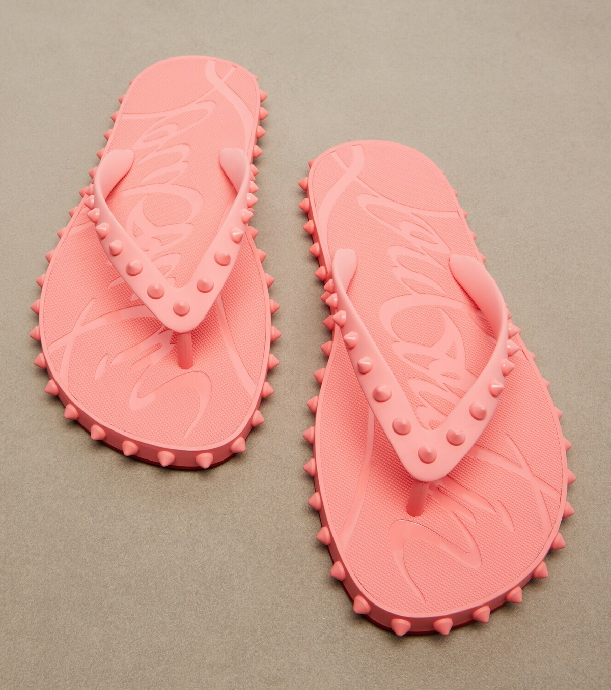 Christian Louboutin Super Loubi Flip spiked thong sandals