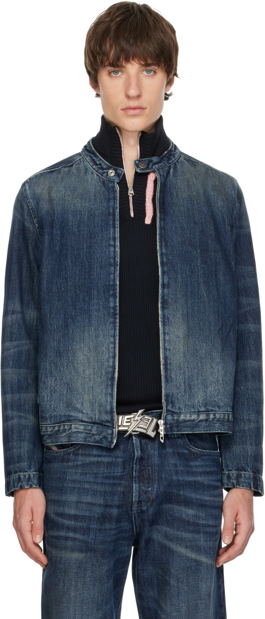 Diesel Blue D-Glory-FSJ Denim Jacket
