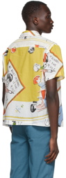 Bode SSENSE Exclusive Yellow Limited Edition Classroom Shirt