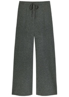 Extreme Cashmere N°462 Slouch Cashmere-blend Trousers - Dark Grey - One Size