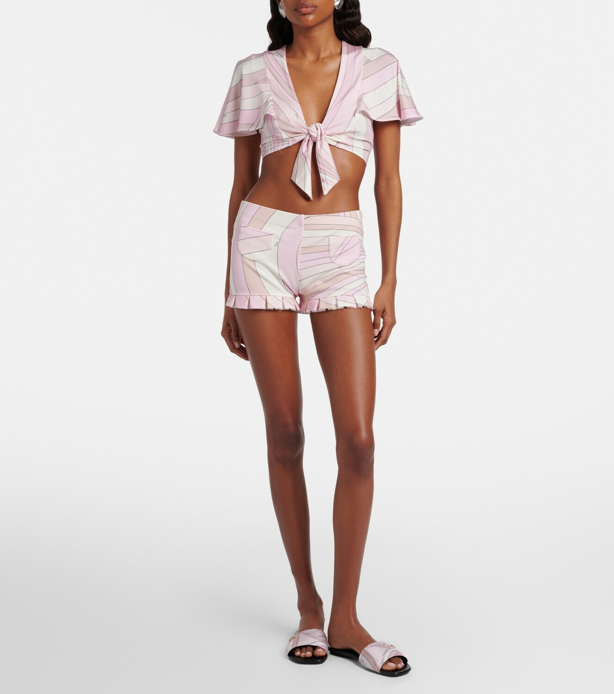 Pucci Iride jersey shorts