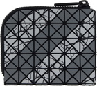 BAO BAO ISSEY MIYAKE Gray Autobahn Clam Wallet