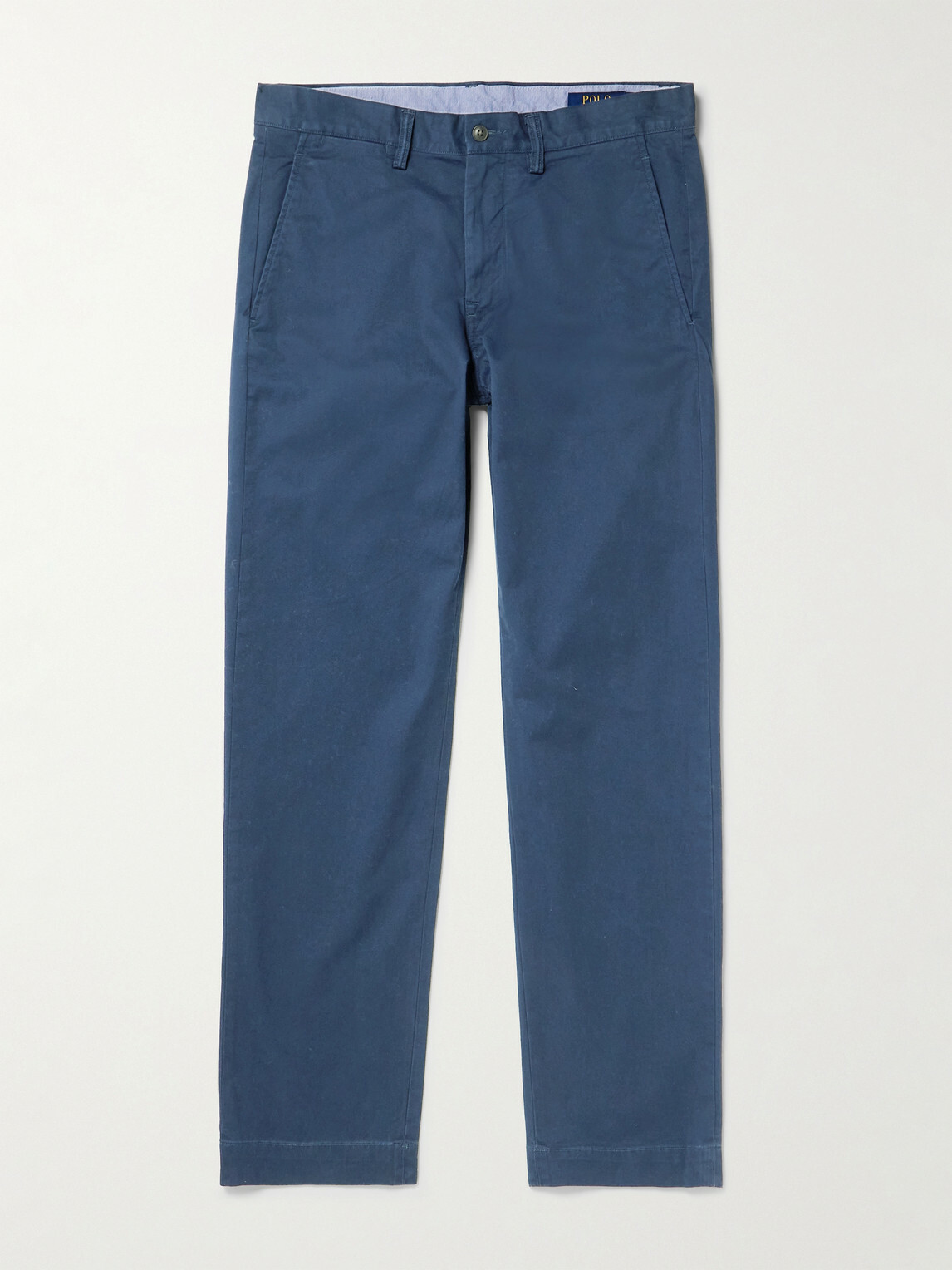 Polo Ralph Lauren - Bedford Straight-Leg Cotton-Blend Twill Trousers - Blue
