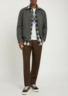 Polo Ralph Lauren Logo-embroidered Woven Jacket Grey
