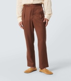 King & Tuckfield Wool straight pants