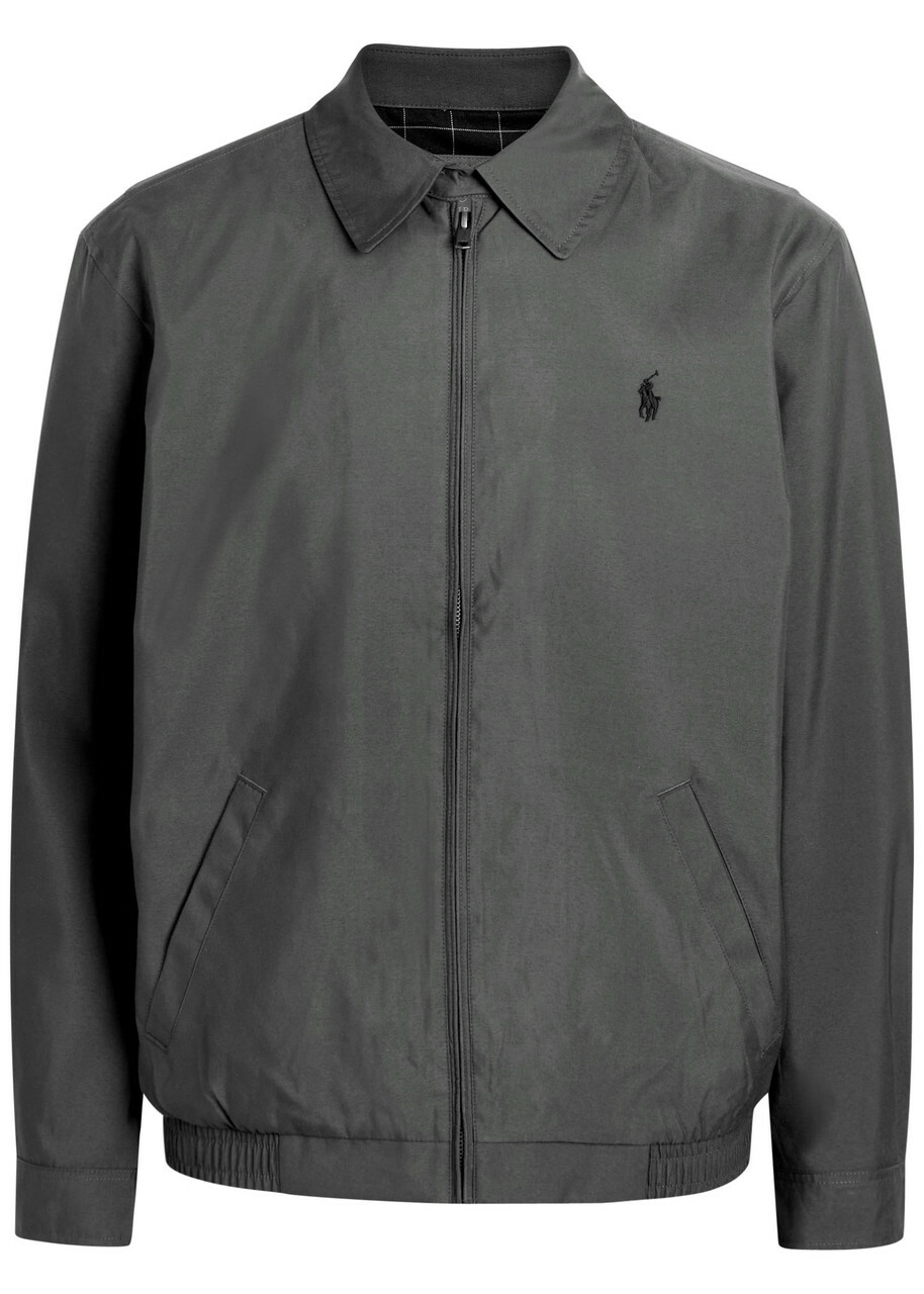 Ralph Lauren Sport ダークグレー ジャケット Ralph Lauren Purple Label Wool-Cotton Piqué Sport Jacket | Sport