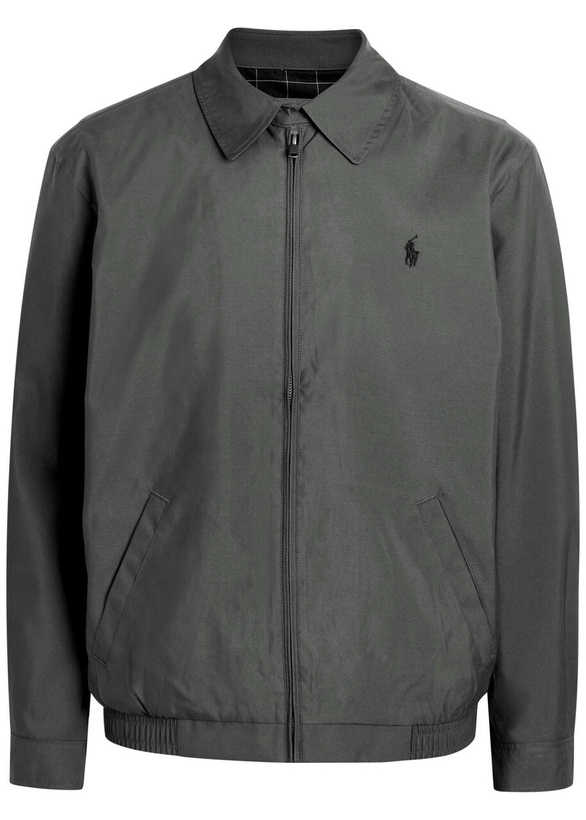 Photo: Polo Ralph Lauren Logo-embroidered Woven Jacket Grey