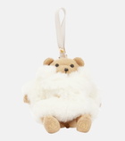 Max Mara - Teak bear bag charm