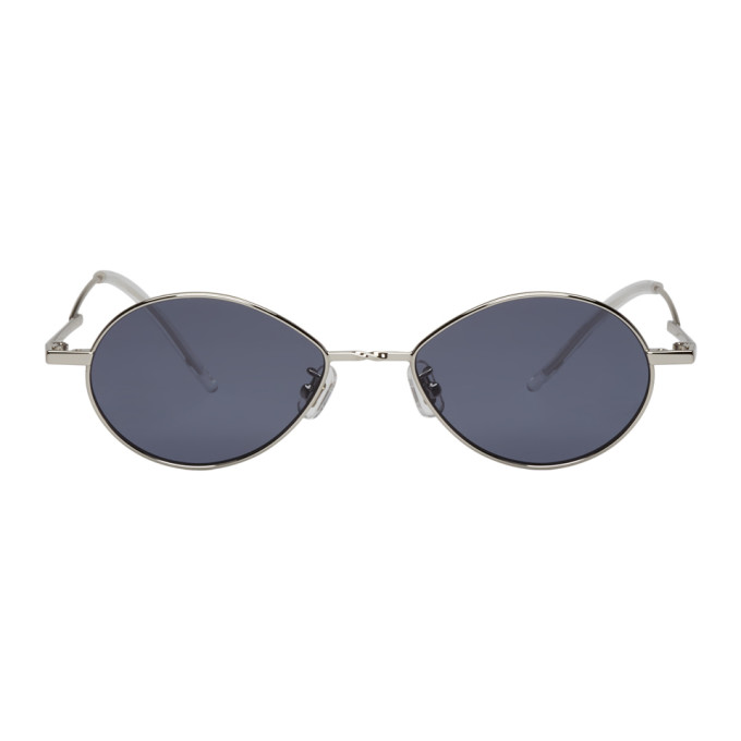 ヒ*ム様 Gentle monster cobalt sunglasses Gentle Monster Silver and Grey Cobalt Sunglasses Gentle Monster