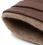 Dents - Gloucester Cashmere-Lined Leather Gloves - Brown