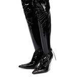 Peter Do - Over-the-knee latex boots