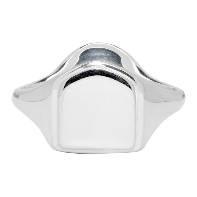 Photo: Maison Margiela Silver Signet Ring