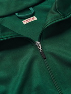 KAPITAL - Webbing-Trimmed Jersey Track Jacket - Green