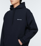 Balenciaga - BB cotton hooded sweatshirt