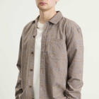 Palmes Men's Glen Overshirt in Brown