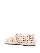 ALAÏA - Leather Ballet Flats