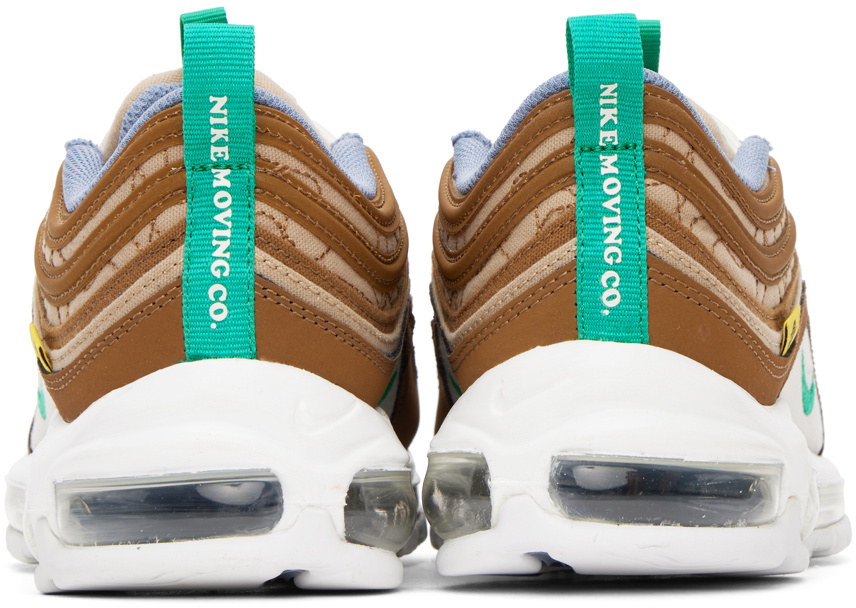 Nike Brown & Green Air Max 97 SE Sneakers
