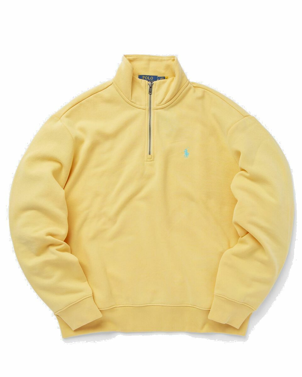 Photo: Polo Ralph Lauren Lshzm14 Sweatshirt Yellow - Mens - Half Zips
