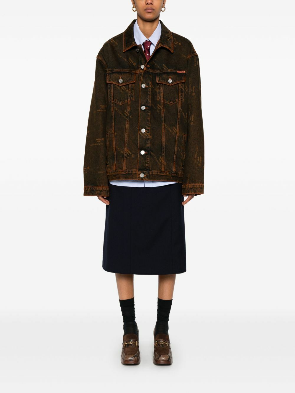 Martine Rose Oversized Denim Jacket