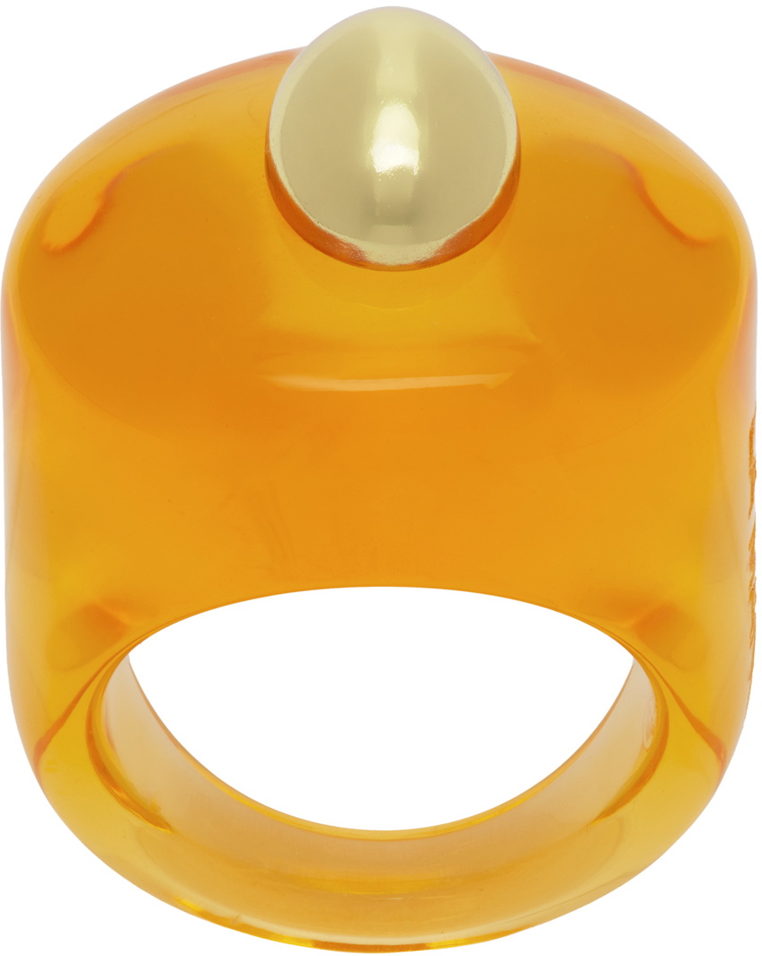 La Manso Yellow Amber Ring