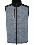 RLX Ralph Lauren Black Checked Panelled Gilet