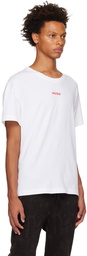 Hugo White Printed T-Shirt