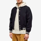 Uniform Bridge Men's Varsity Jacket in Navy