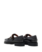 Sebago Georgina Lug Leather Loafer With T-bar
