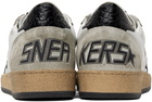 Golden Goose Gray Ball Star Sneakers