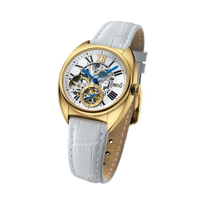Photo: Arbutus 5th Ave Automatic White Dial Ladies Watch AR1702GWW