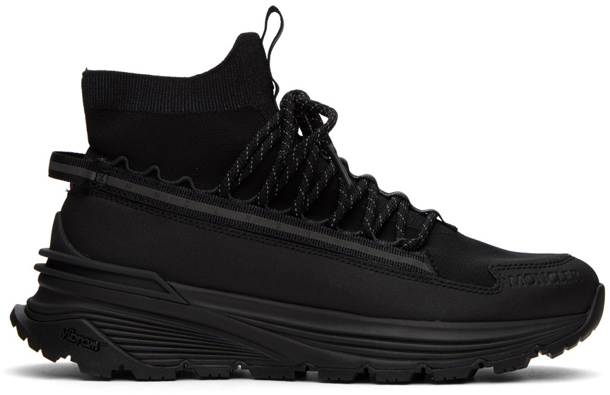 Moncler Black Monte Runner High Sneakers Moncler