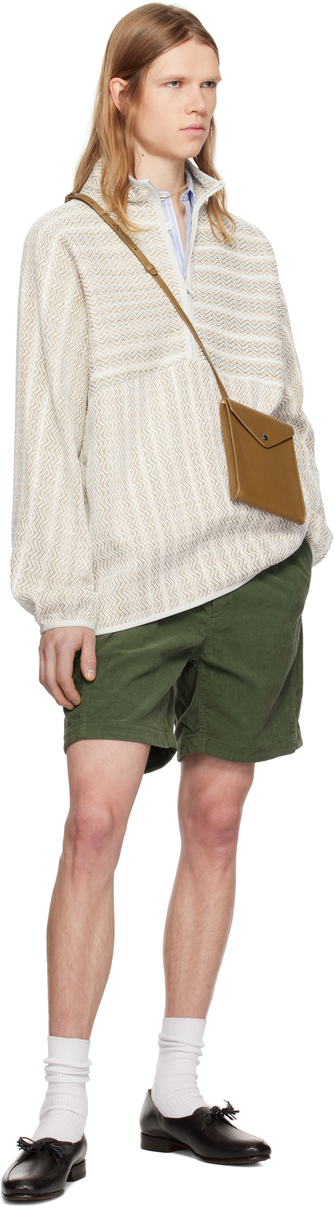 Pilgrim Surf + Supply Green Salathe Corduroy Climbing Shorts