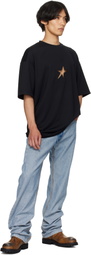 Mugler Black Star Oversized T-shirt