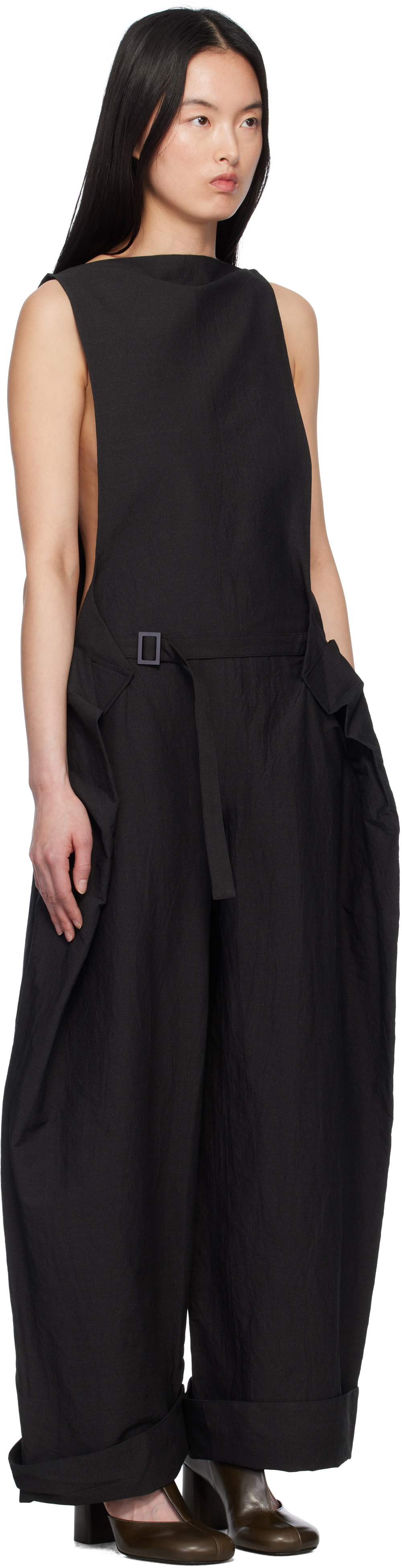 ISSEY MIYAKE Black Fold To Form Jumpsuit