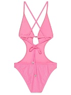 GUCCI - Sparkling Jersey Swimsuit