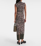 Loewe Printed mockneck maxi dress
