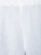 120% Lino White Linen Trousers