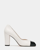 Steve Madden Tadann Heels in White