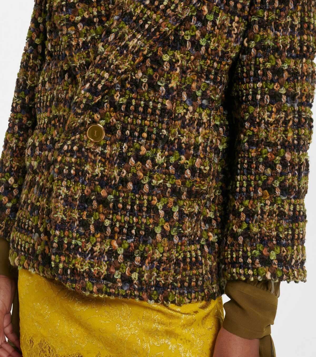 Saint Laurent Wool-blend jacket