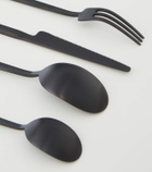 101 Copenhagen Kogei 24-piece steel flatware set