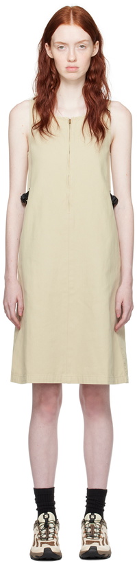 Photo: Gramicci Beige Cinch Belt Dress