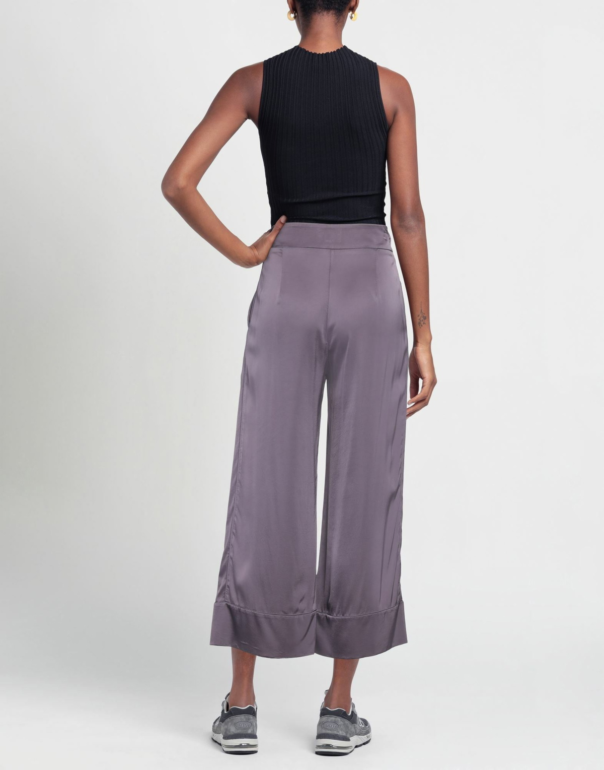 Alessia Santi Womens Pants Lilac