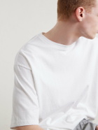 Auralee - Organic Cotton-Jersey T-Shirt - White