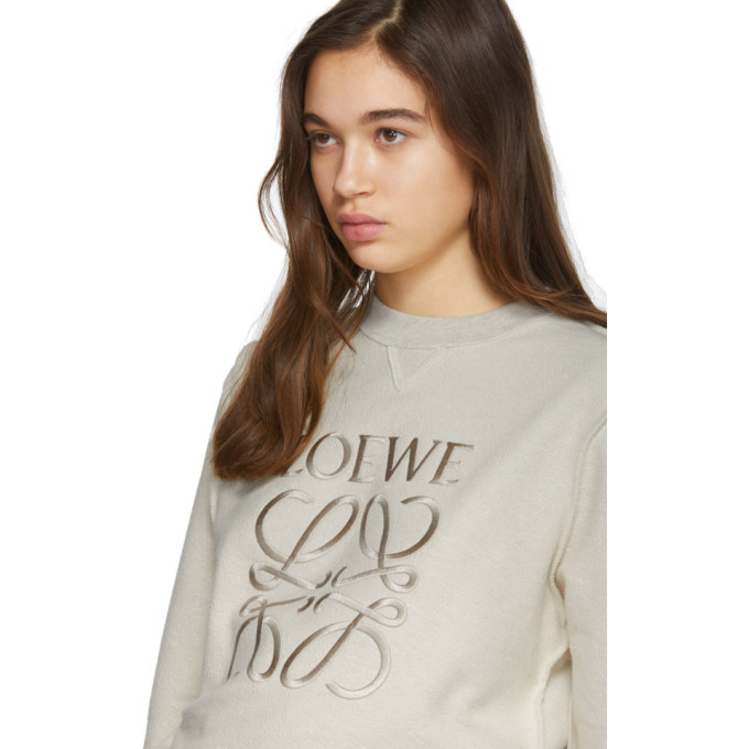 Loewe Off White Anagram Sweatshirt Loewe