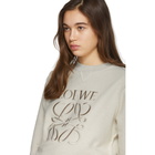 Loewe Off-White Anagram Sweatshirt