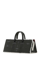 Dentro Grey Leather Otto Handbag