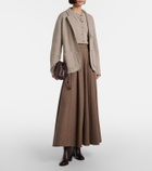 Jardin des Orangers Wool and cashmere blazer